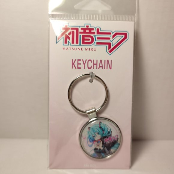 Hatsune Miku Metal Enamel Keychain - Picture 3 of 3